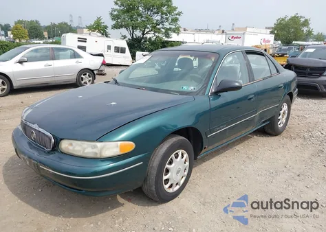 1999 Buick Century Custom из США, поврежденный, VIN 2G4WS52M6X1562951